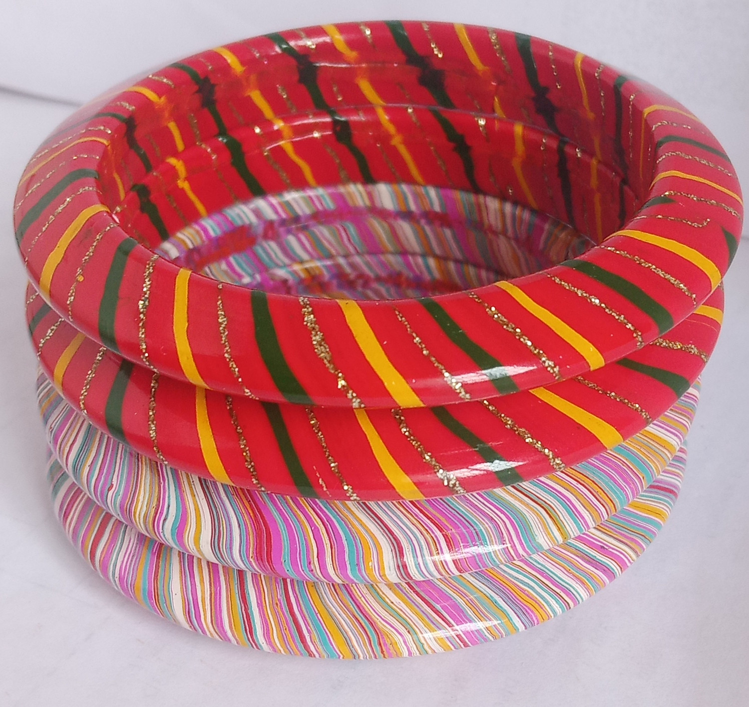 Image of Lahti wala lac Lac Bangle Set