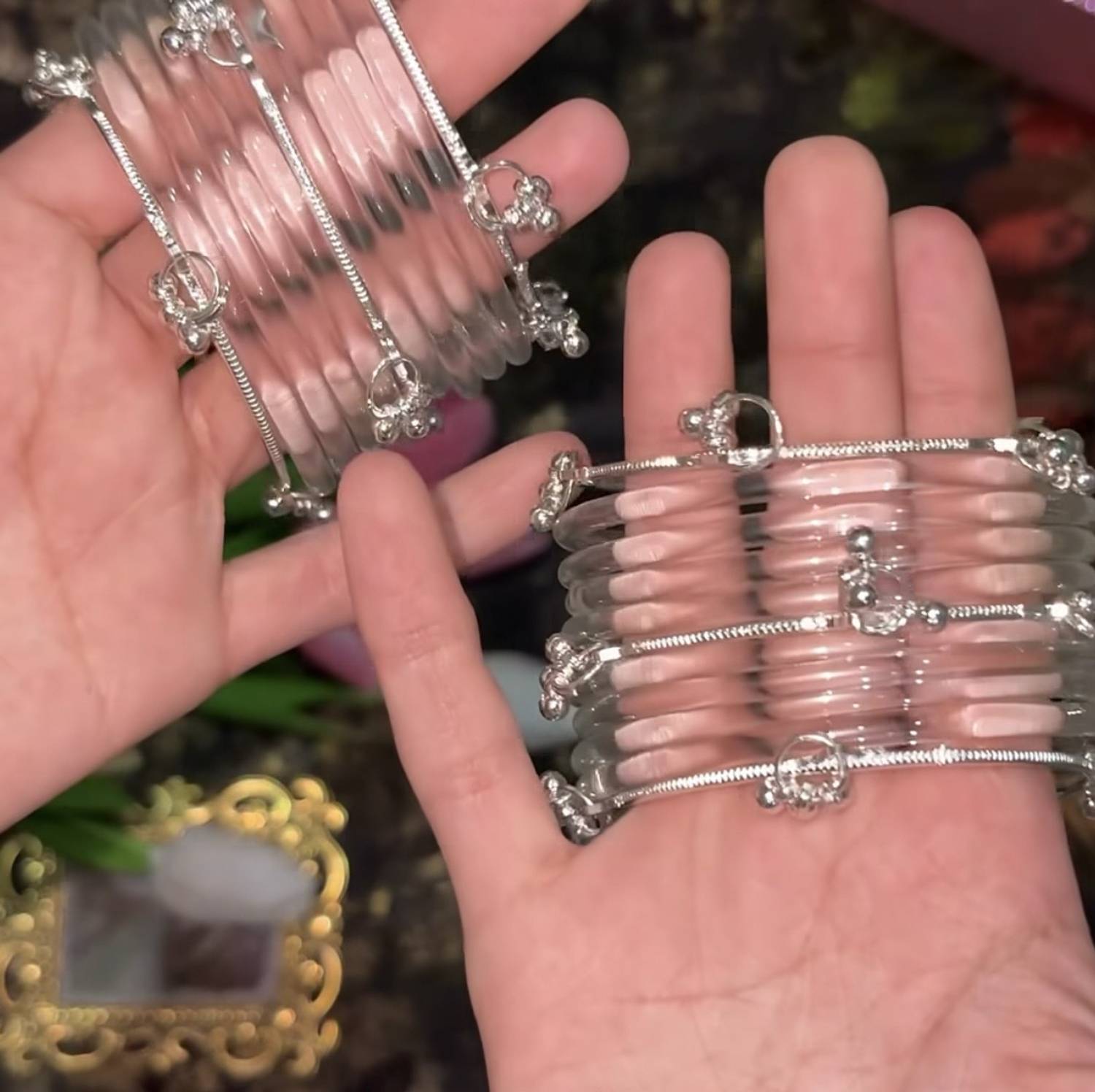 XENERIC Glass Bangle Set - Image 2