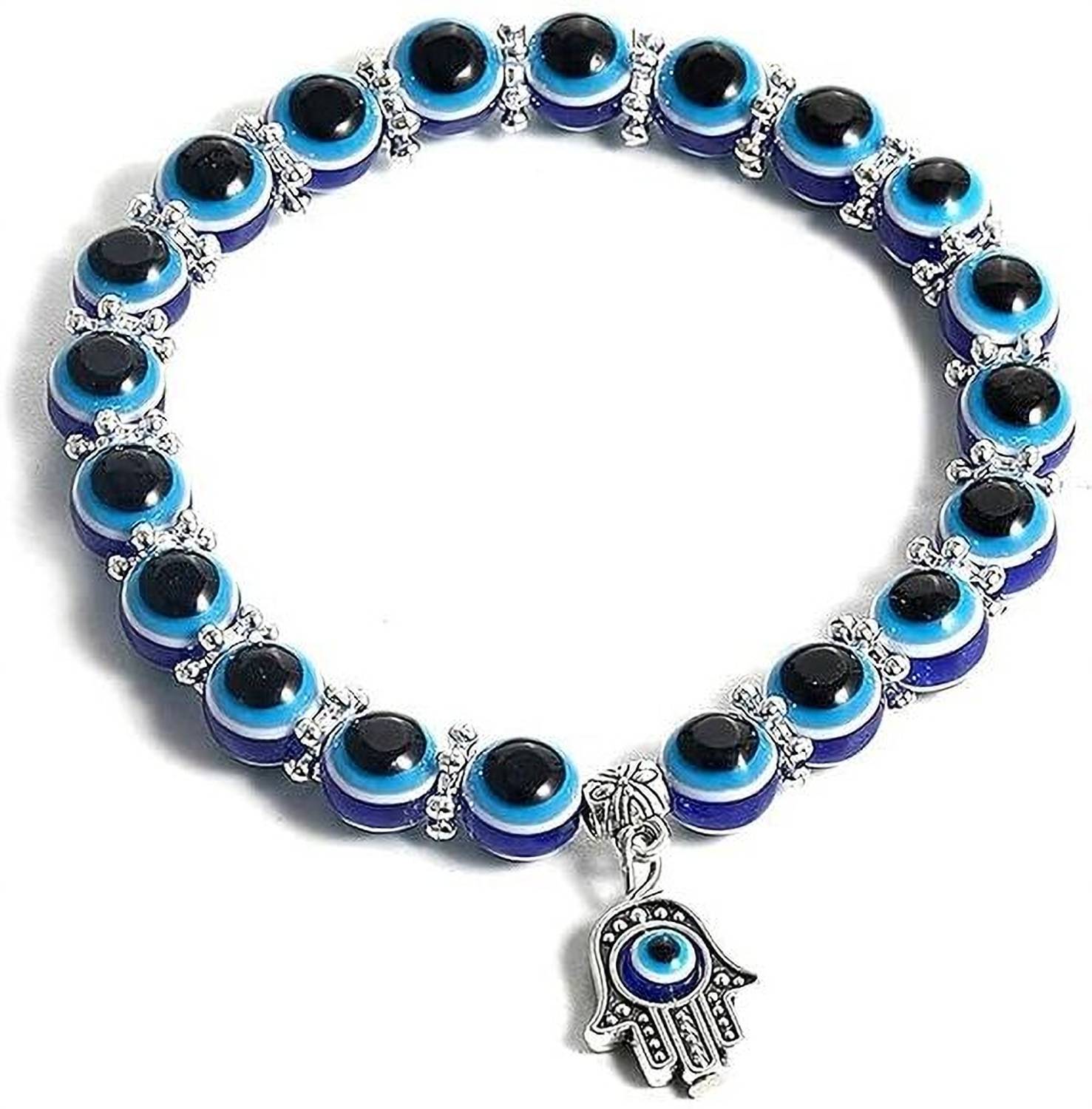 astratalk Evil Eye Tourmaline, Beads Bracelet