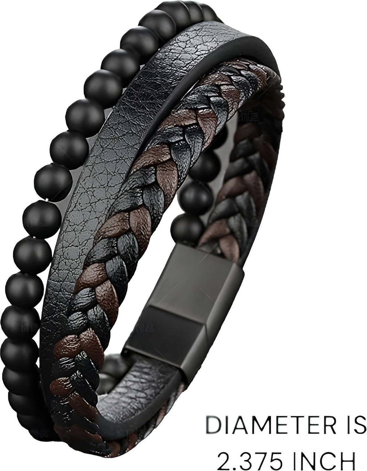 Karishma Kreations Leather Bracelet - Image 3
