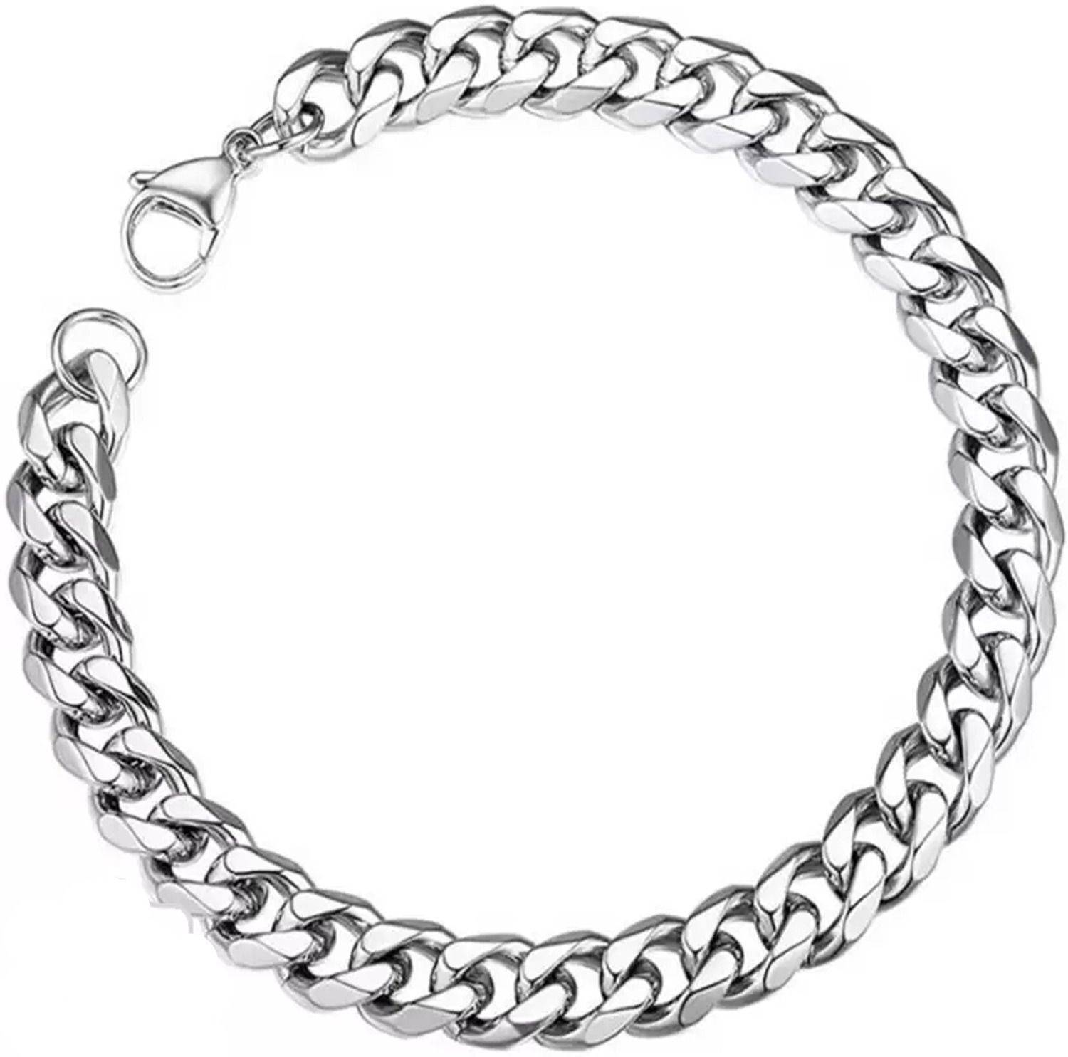 ANVIKA Stainless Steel Silver Bracelet
