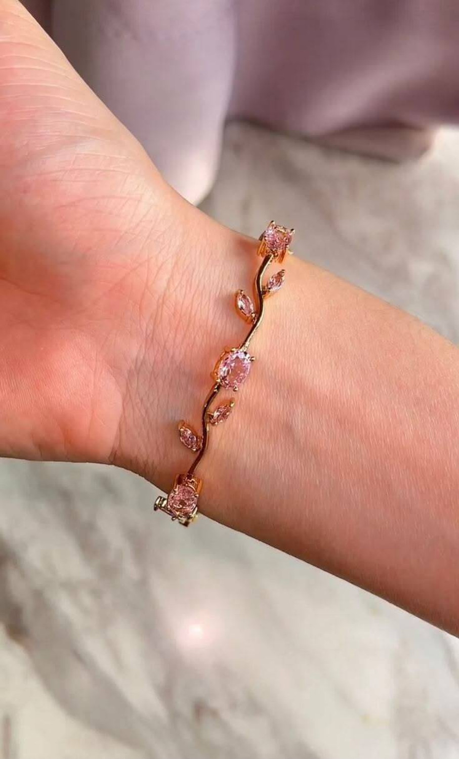 Image of Amar Beauty and Jewls Metal Cubic Zirconia Bracelet