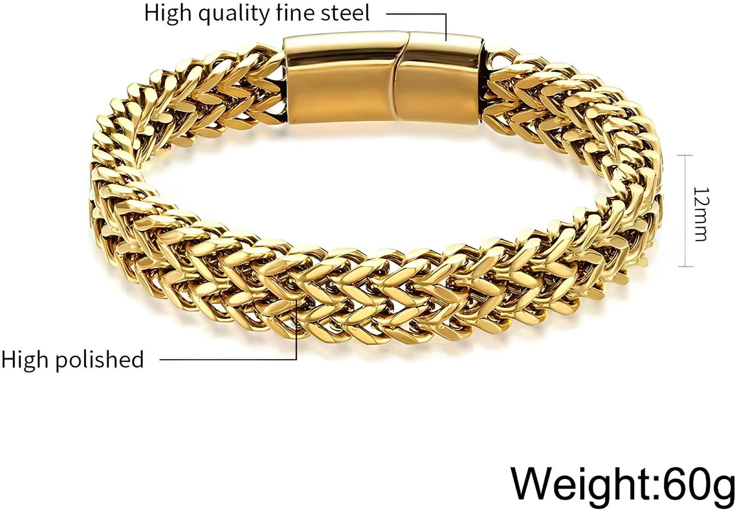 Image of Karishma Kreations Stainless Steel Bracelet