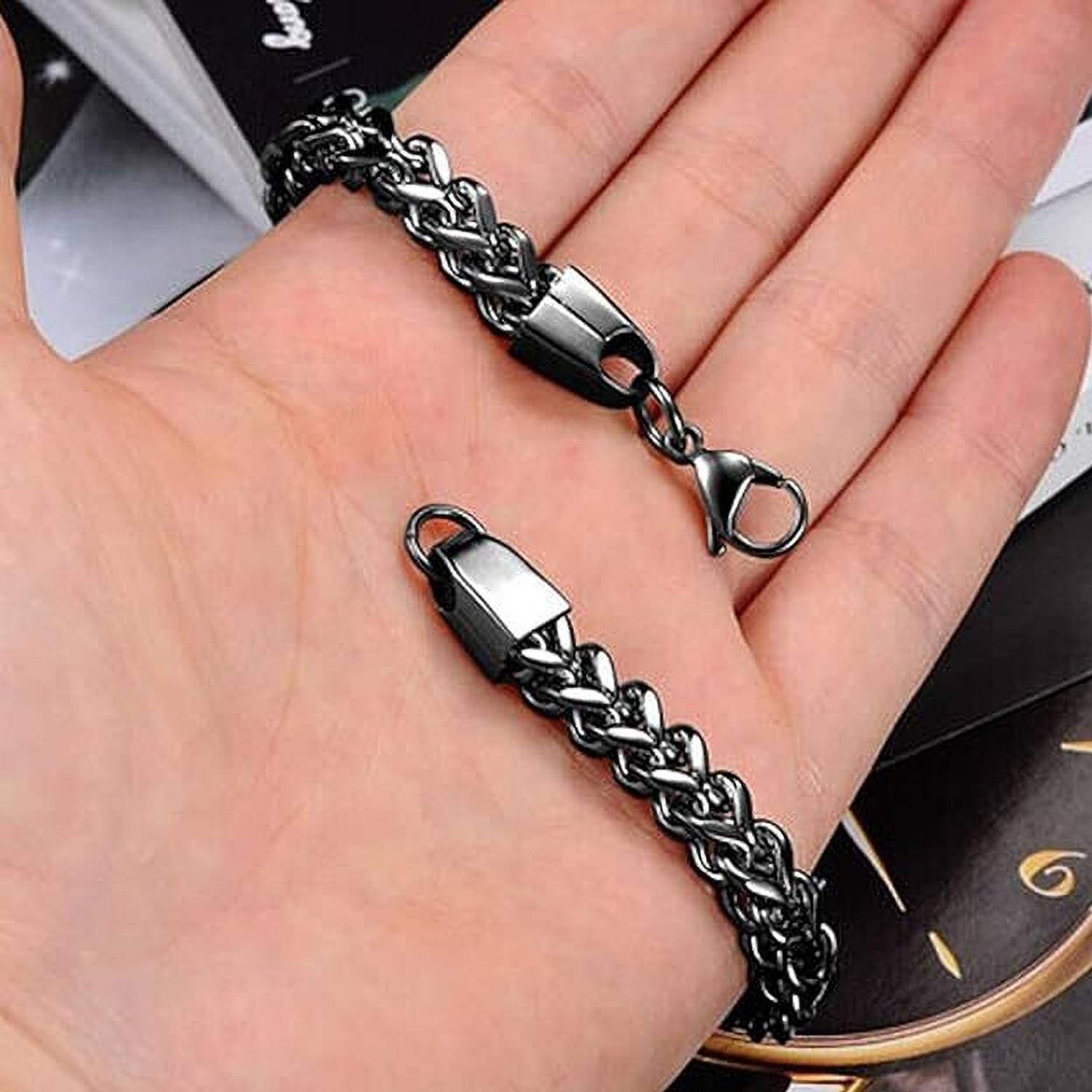 Thrillz Stainless Steel Silver Bracelet - Image 5