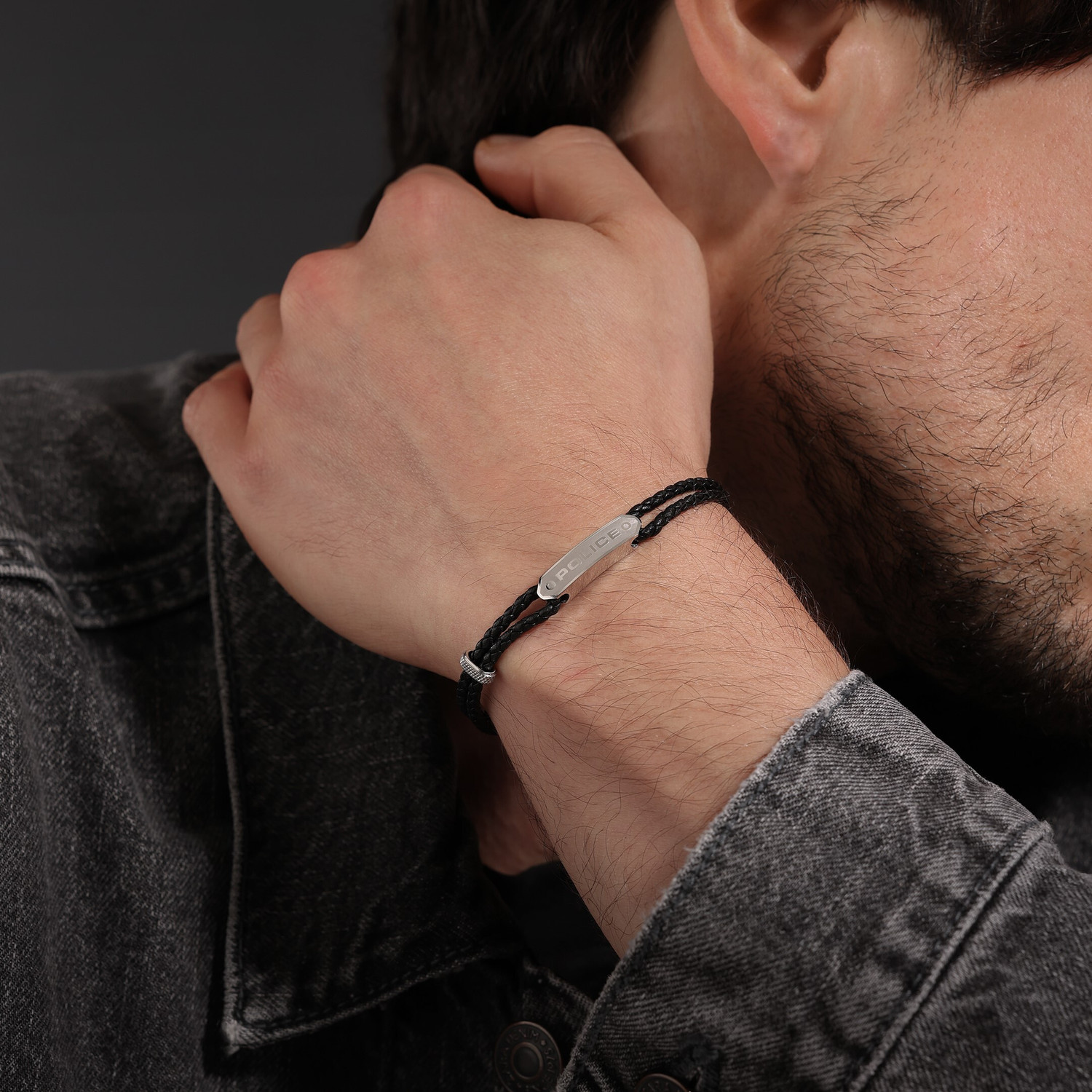 Image of Police Stainless Steel Bracelet