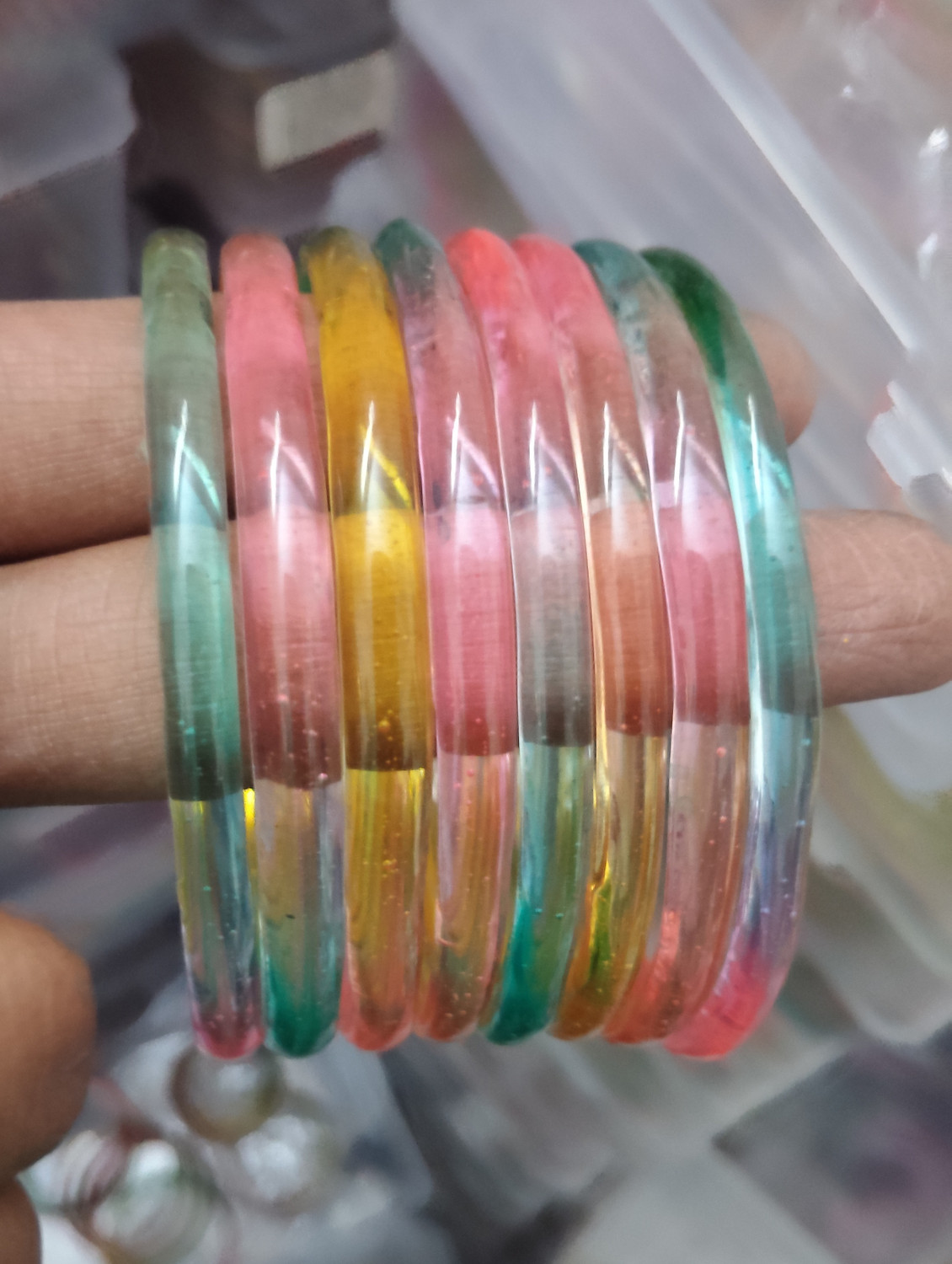 Image of Trinay Sri Collections Glass Bangle