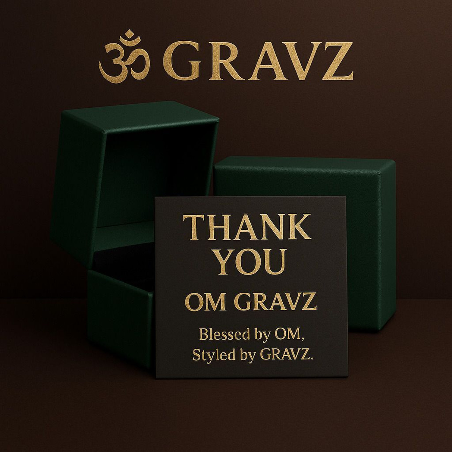 Image of OM GRAVZ Black Mini Stainless Steel Stud Stainless Steel Stud Earring
