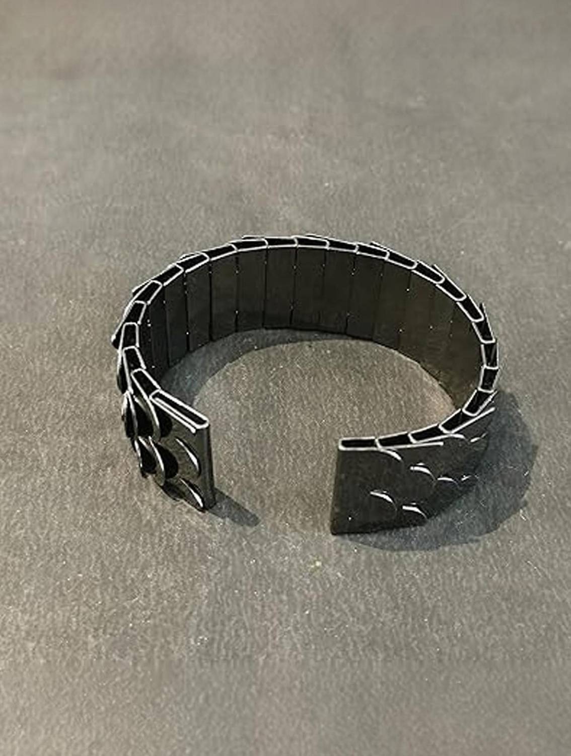19th July Jewels Stainless Steel Gold-plated Cuff