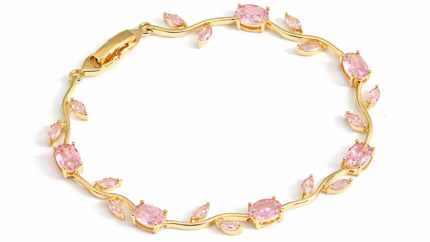 Hkjewels Brass Gold-plated Bracelet - Image 2