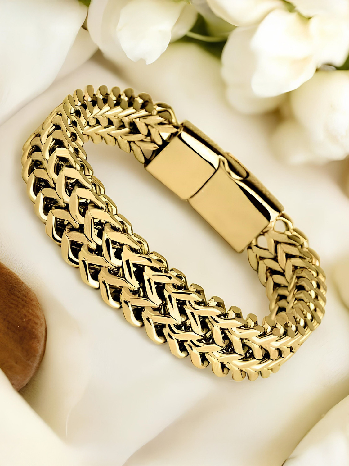 Image of Karishma Kreations Stainless Steel Bracelet