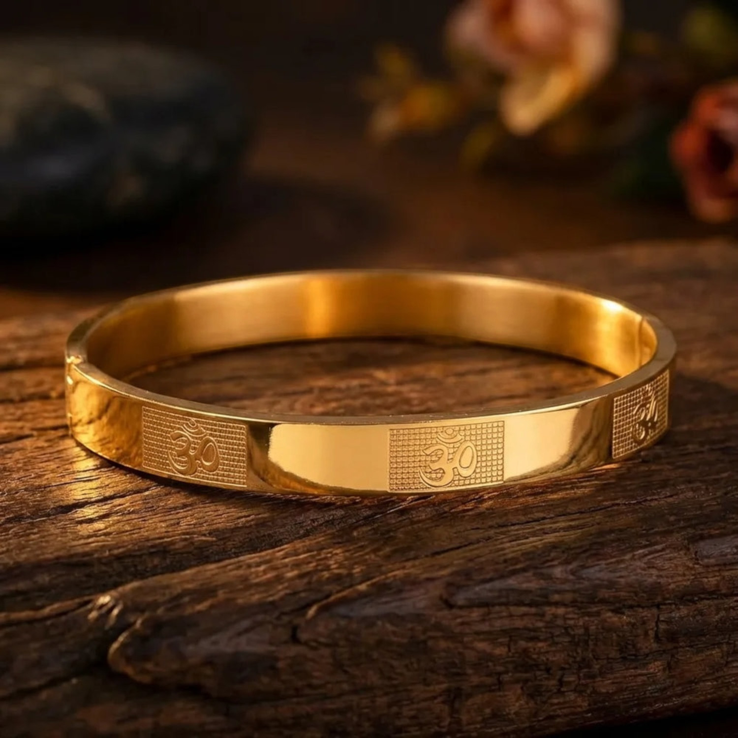 Image of ADF Stainless Steel Gold-plated Bracelet
