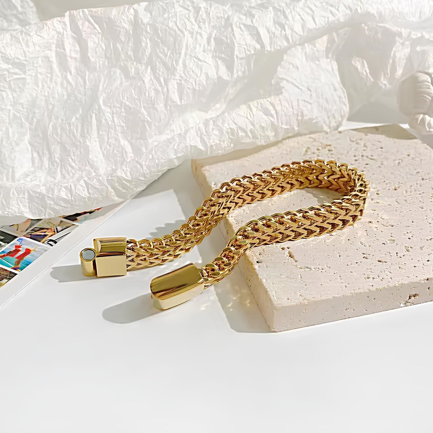 Image of Karishma Kreations Stainless Steel Bracelet