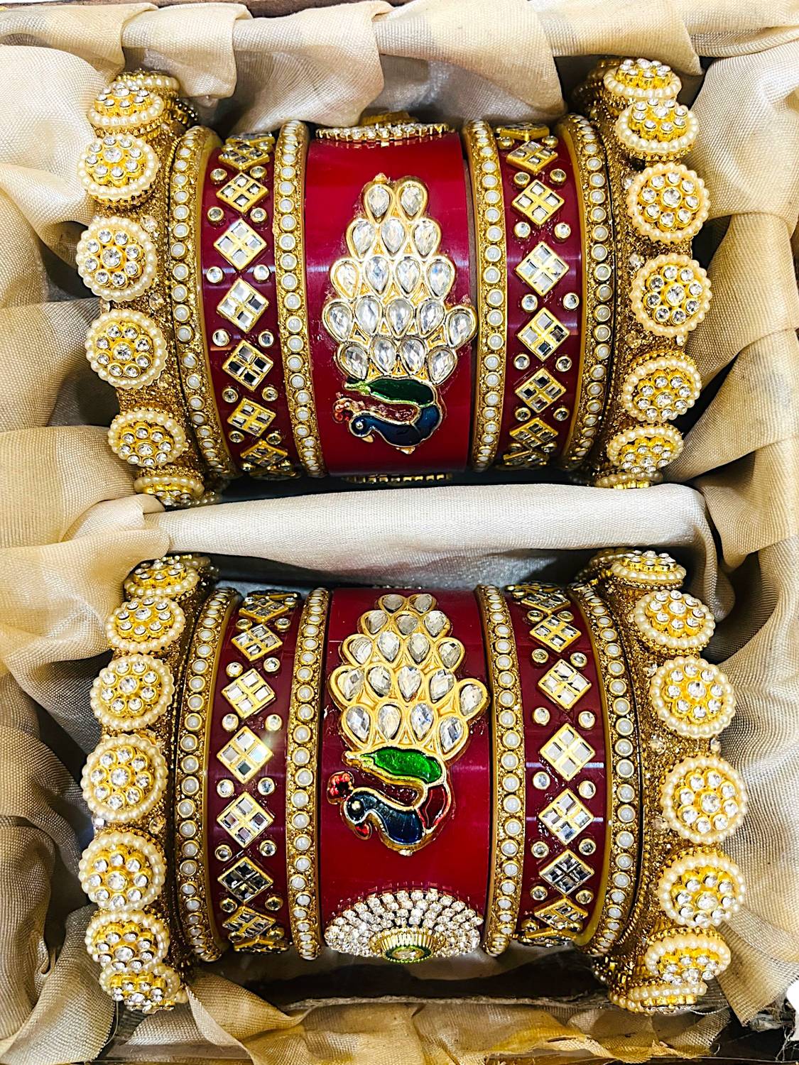 Aashirwad Plastic Gold-plated Chudas