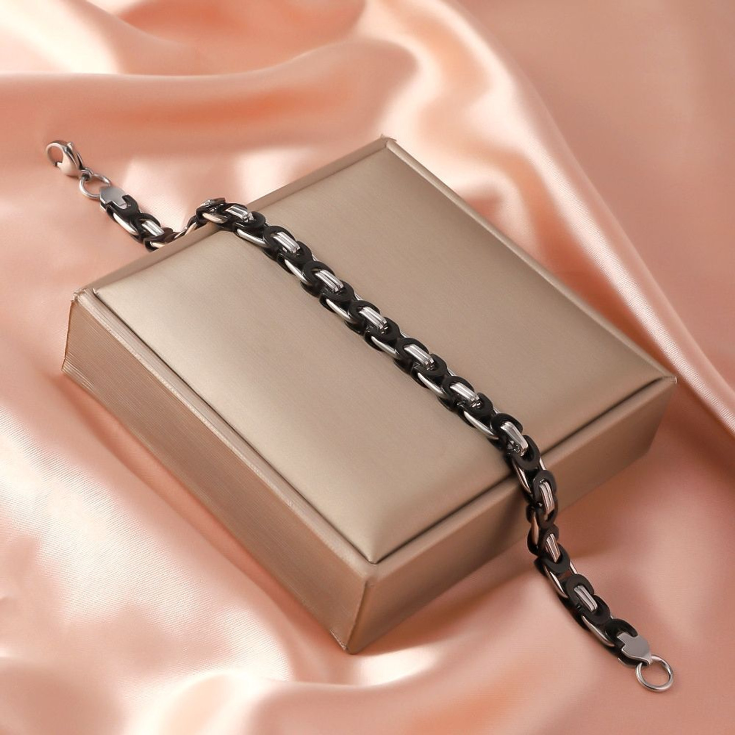 Image of IGA COLLECTION Stainless Steel Platinum Bracelet