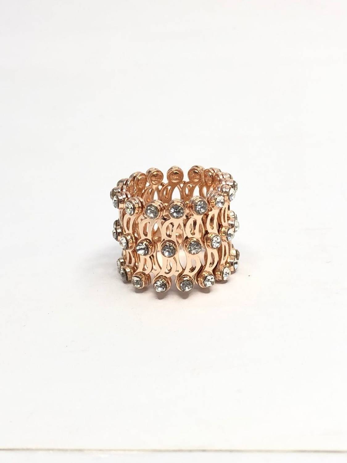 JewelryMiguel Gold-plated Ring Bracelet - Image 4