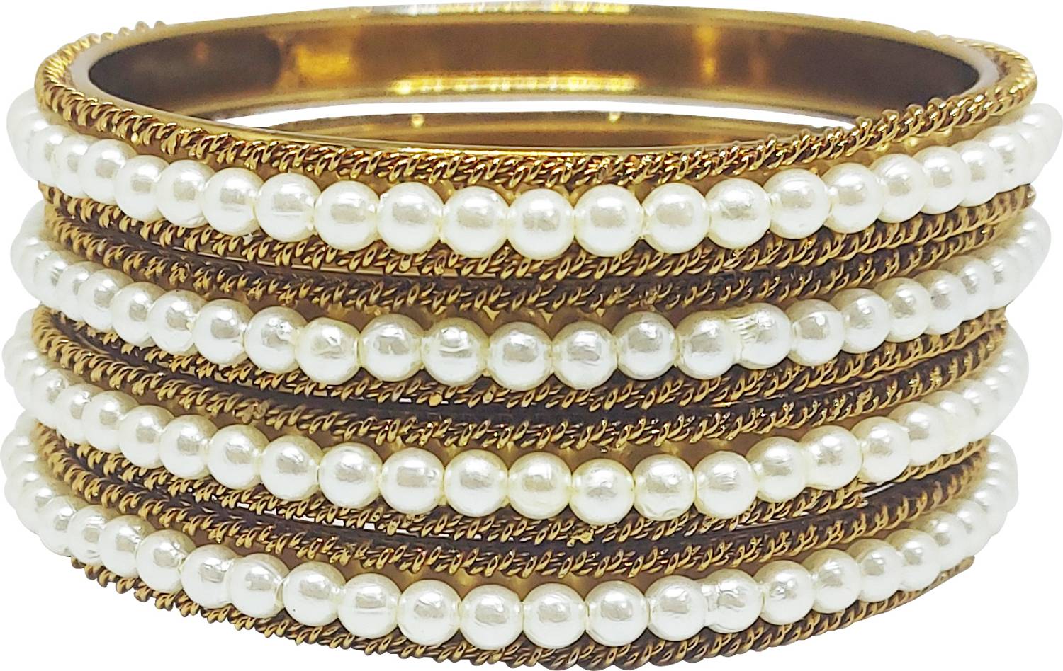 Anahat collection Alloy Gold-plated Bangle Set