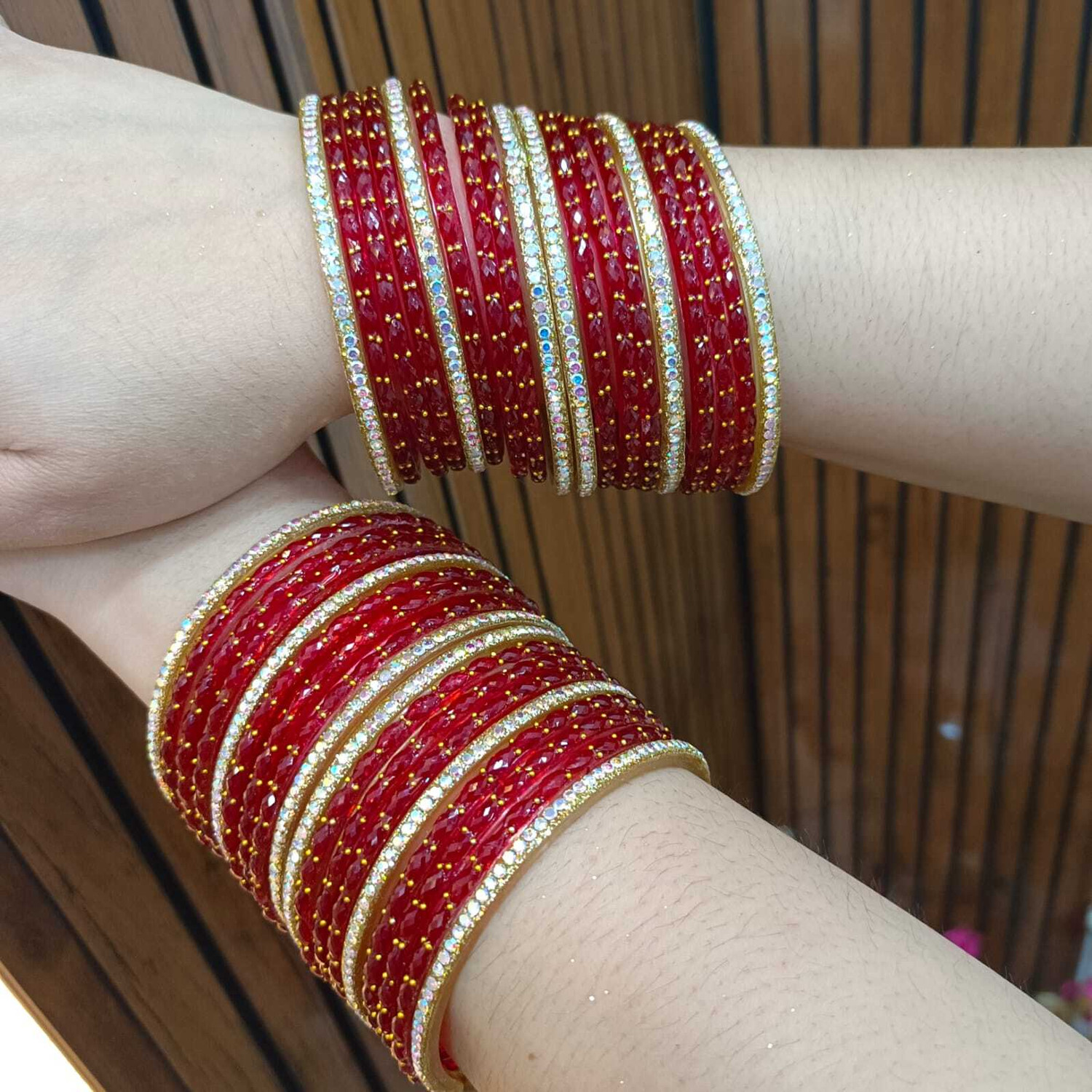 Image of Kaab Glass Bangle Set