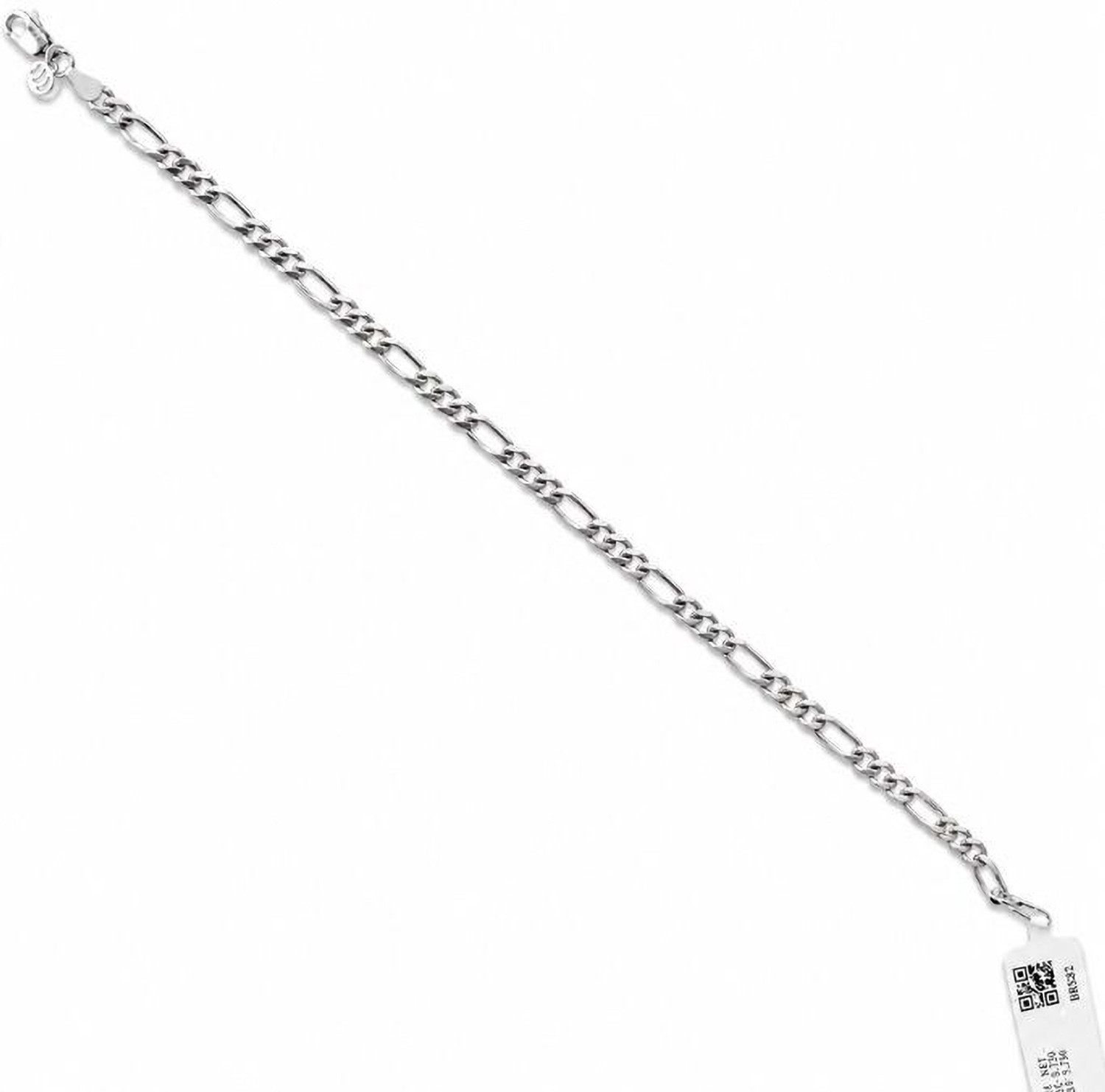 Image of SRKJ Sterling Silver NA, Silver Bracelet