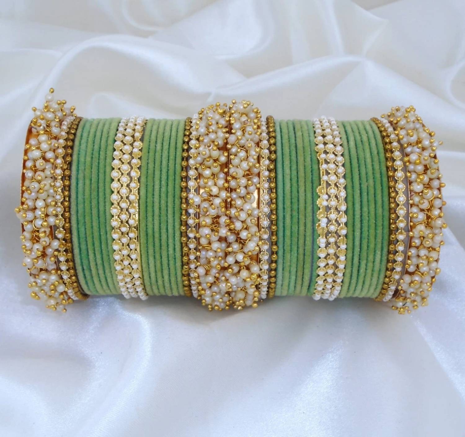 Nationalss Metal Bangle Set