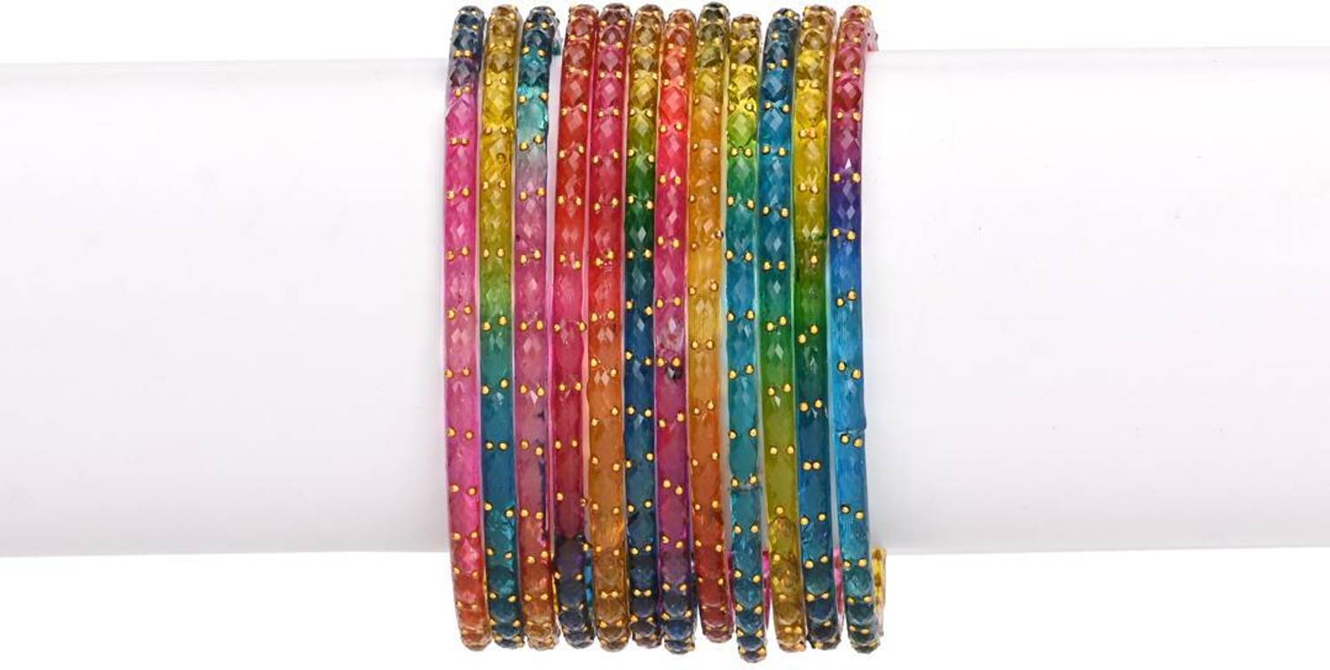 1st Time Glass Beads Bangle