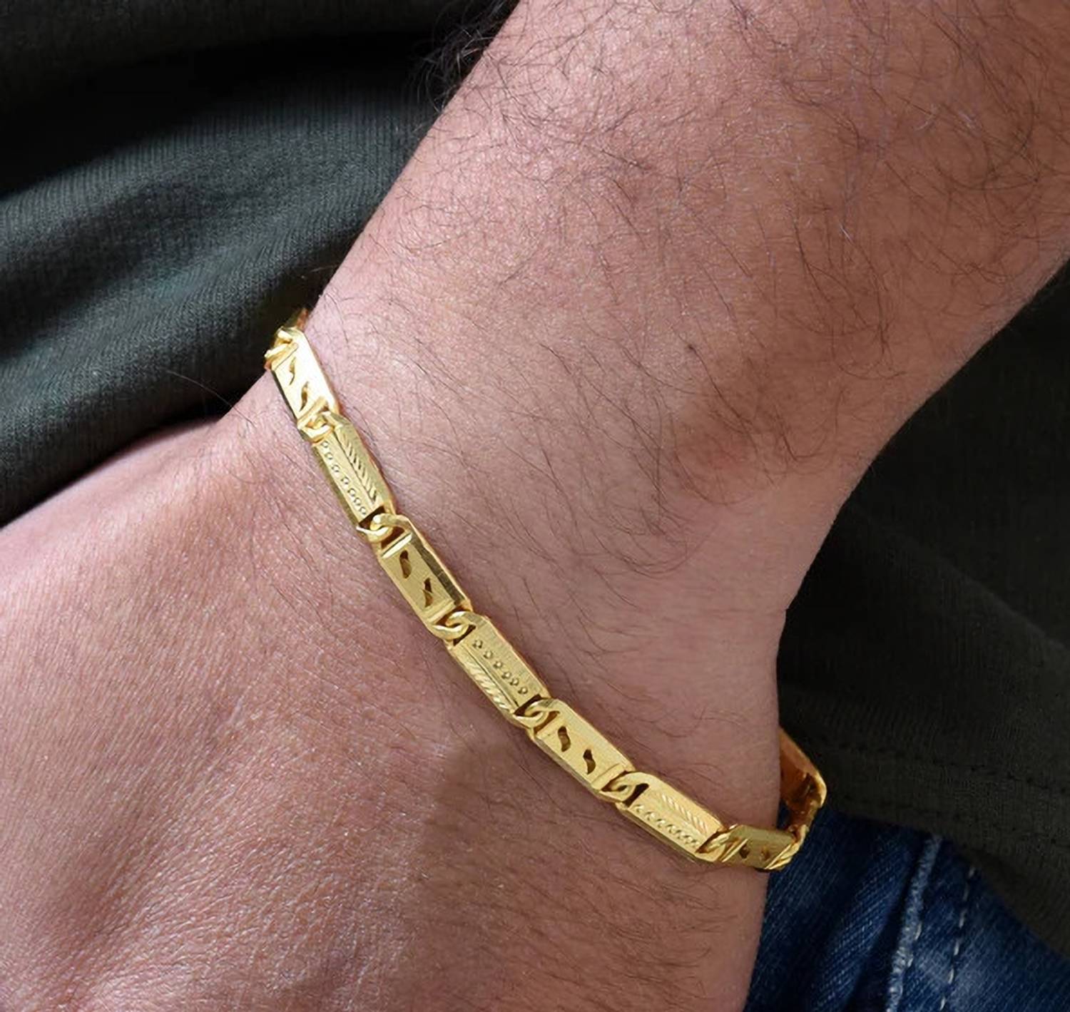 LASAVAMON Brass Gold-plated Bracelet - Image 2