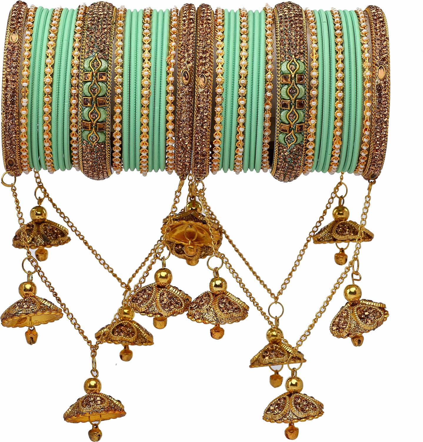 Amika Metal Bangle Set