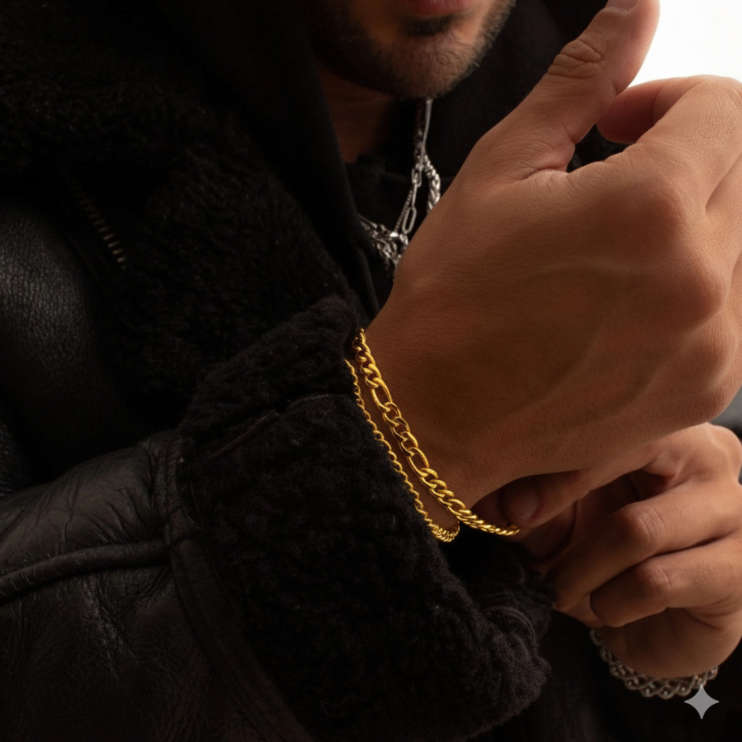 Image of Litchi Stainless Steel Bracelet
