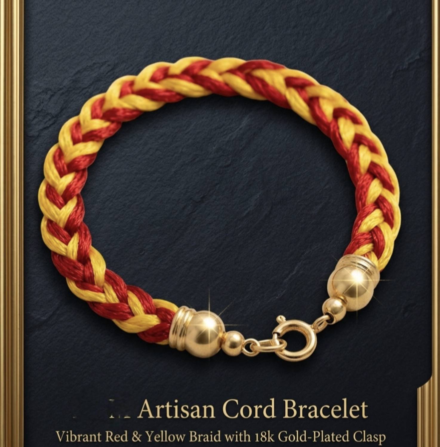 Tulsi Tatva Cloth Charm Bracelet - Image 2