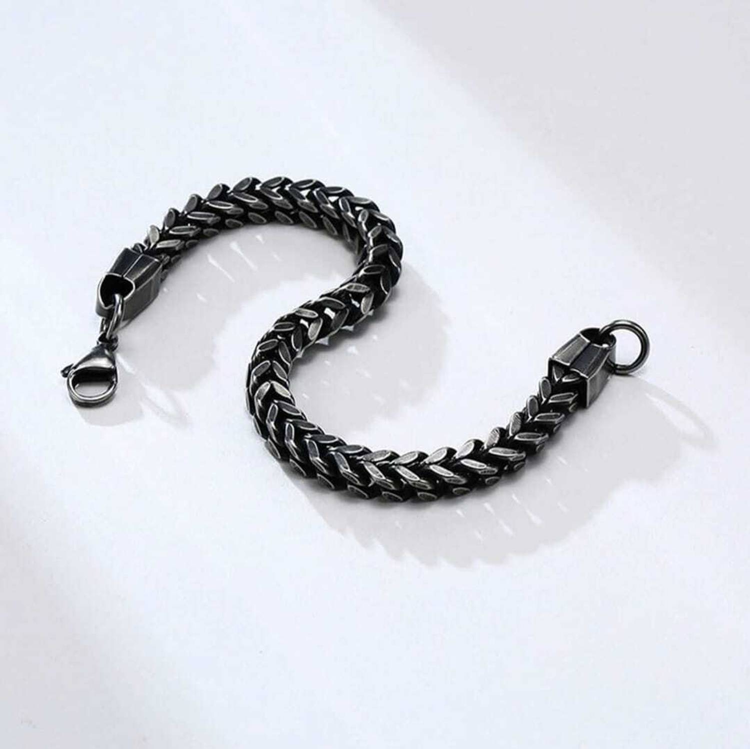 SPYRONIX REAL TREASURE Stainless Steel Silver Bracelet - Image 5