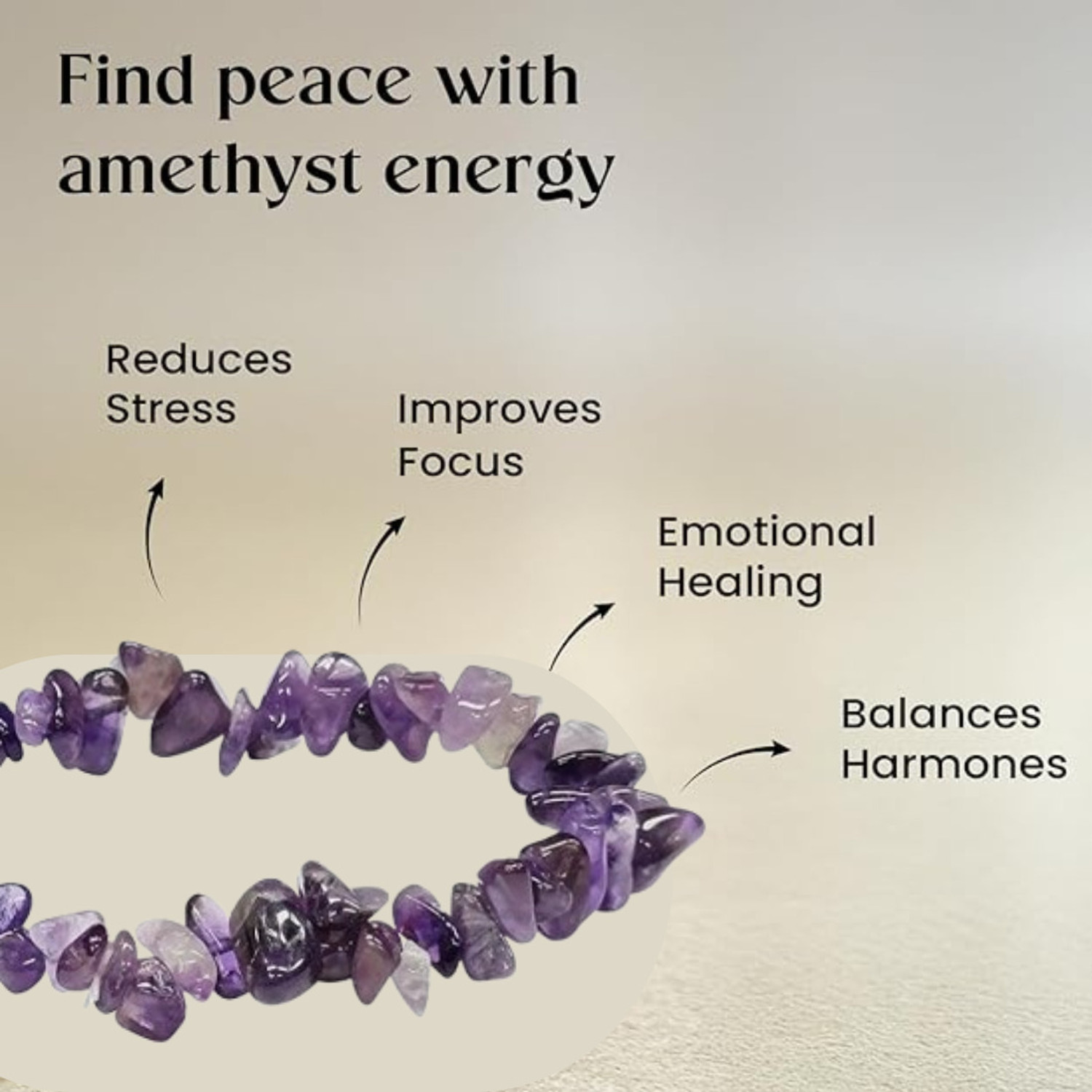 Image of MARMORIS ECOM Amethyst Bracelet
