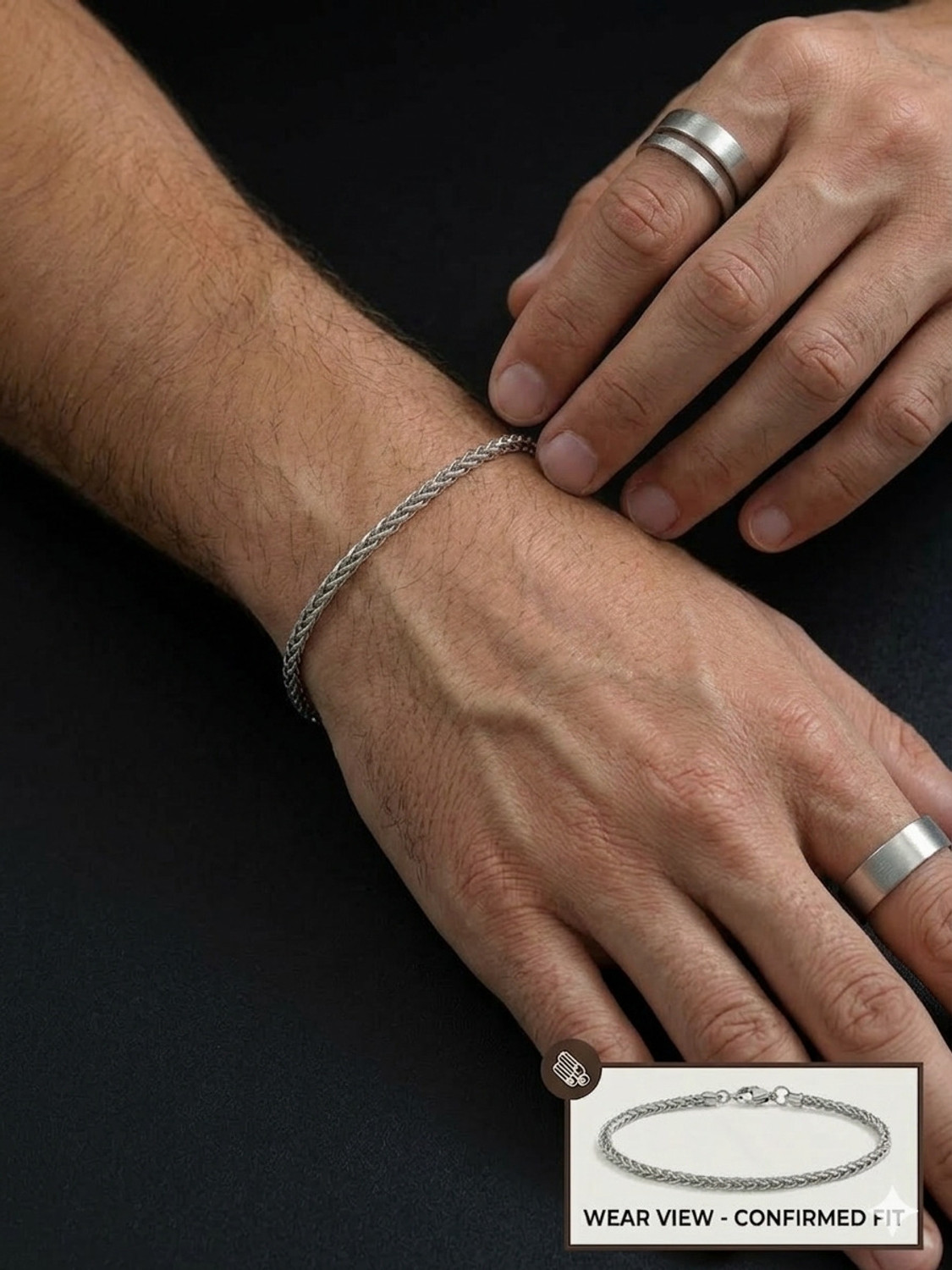 Image of rivas Stainless Steel Bracelet Set
