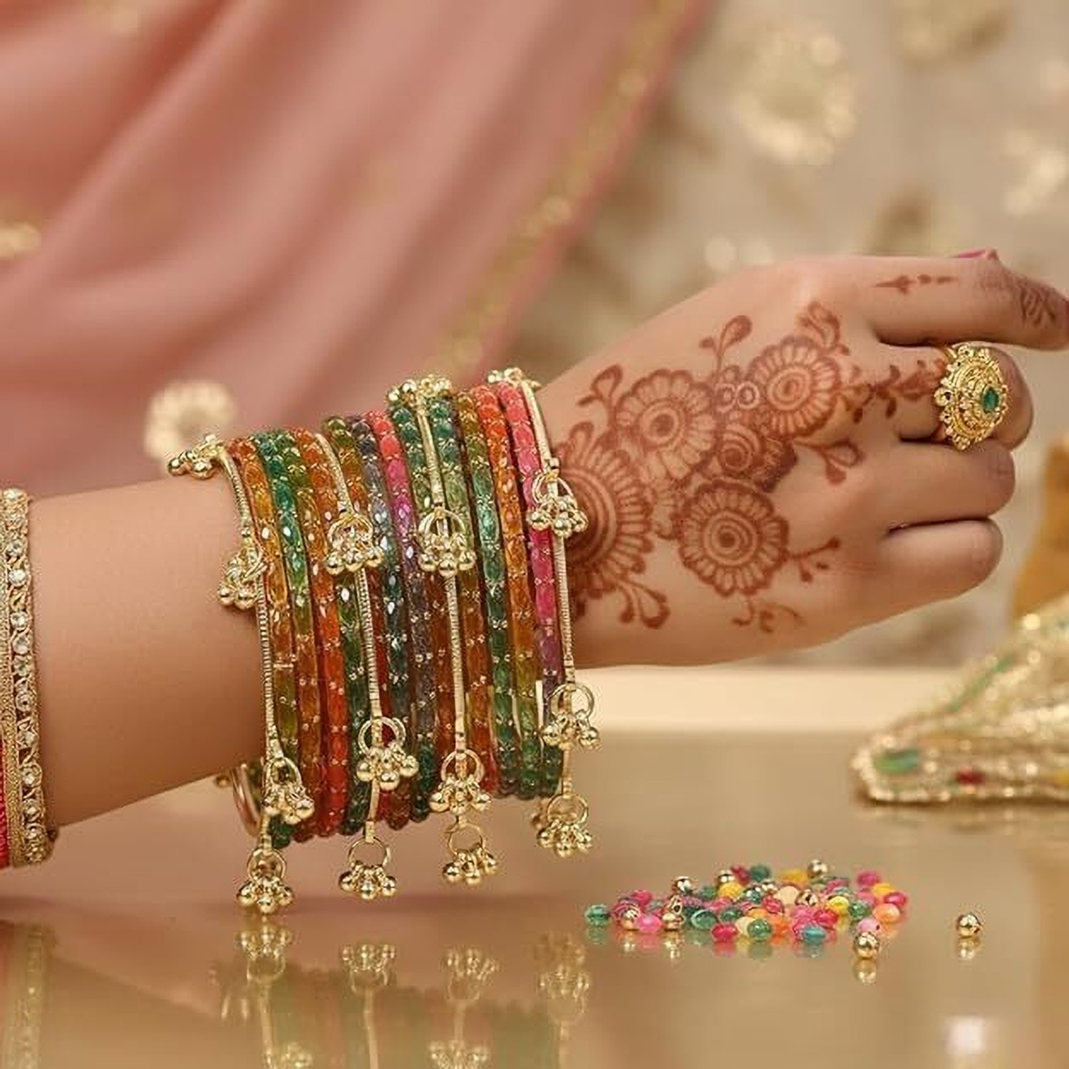 Image of Amar Beauty and Jewls Alloy Bangle Set