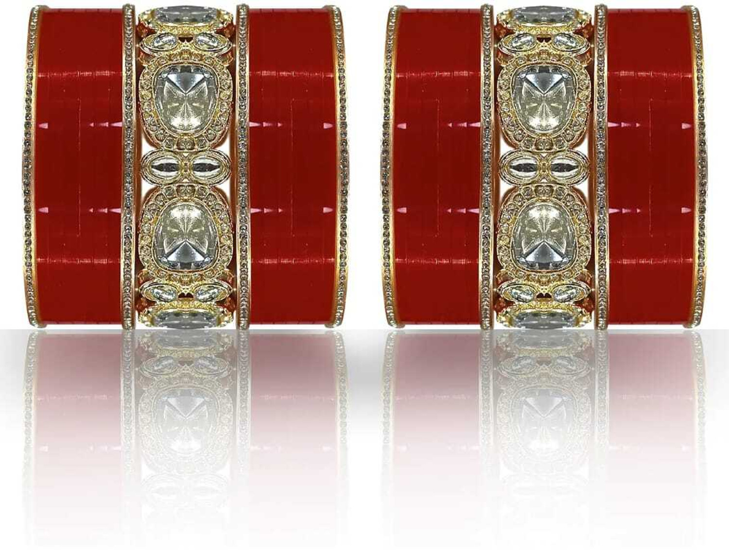 Image of whatowear Metal Zircon Gold-plated Chudas