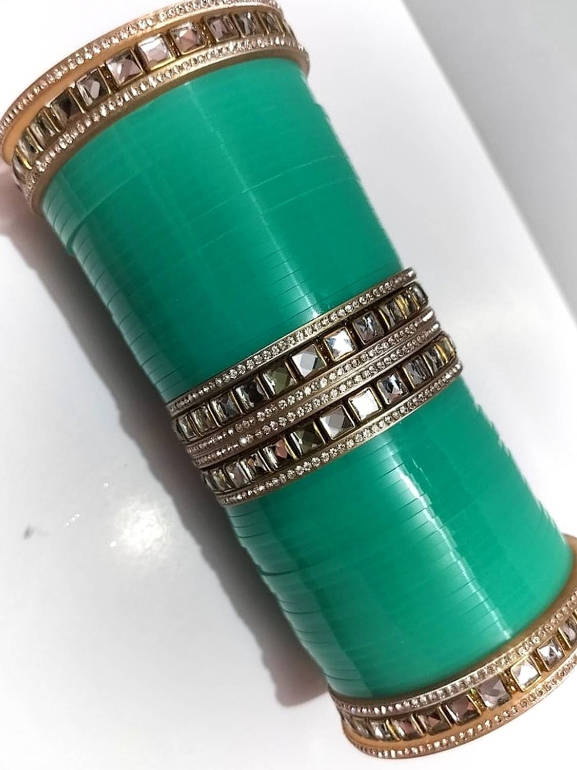 arpa Metal, Plastic Beads Gold-plated Chudas
