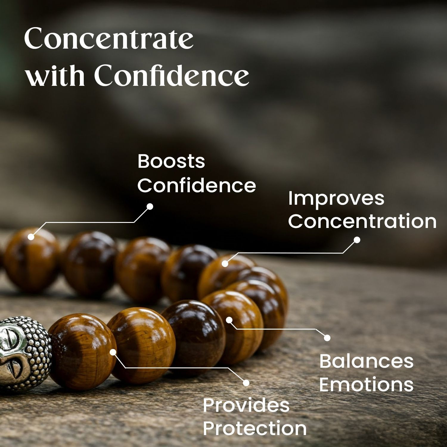 Image of Astrotalk Tiger's Eye Bracelet