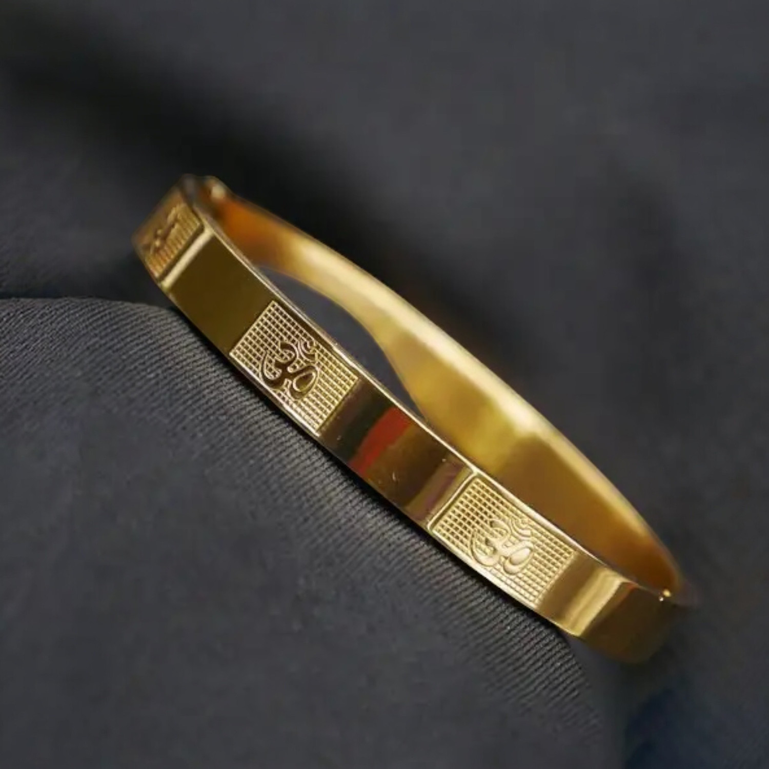 Image of ADF Stainless Steel Gold-plated Bracelet