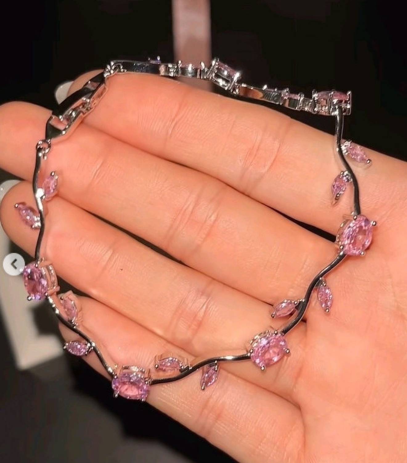 BnBJwells Stainless Steel Cubic Zirconia Bracelet - Image 3