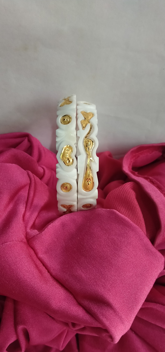 Image of RoyalLImitation Metal Gold-plated Bangle Set