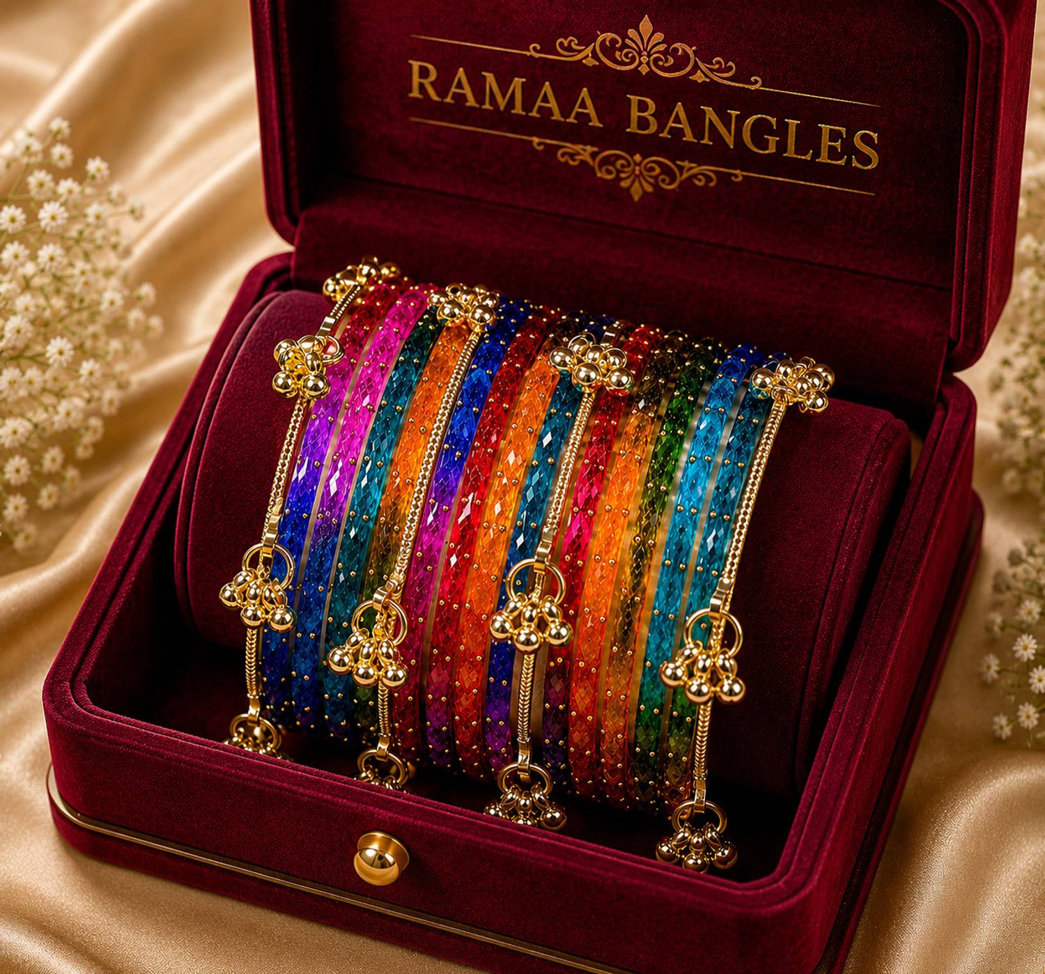 Ramaa Gold-plated Bangle Set Pack of 1 - Image 1