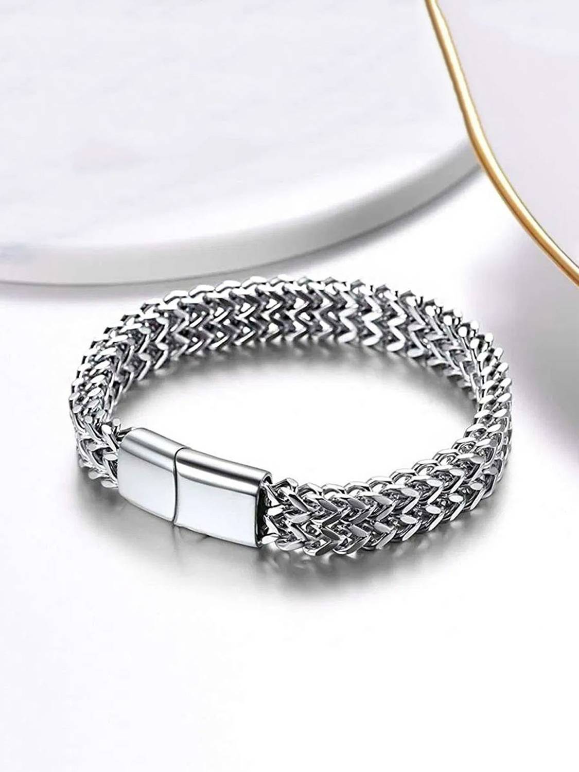 Yellow Chimes Stainless Steel Bracelet - Image 1