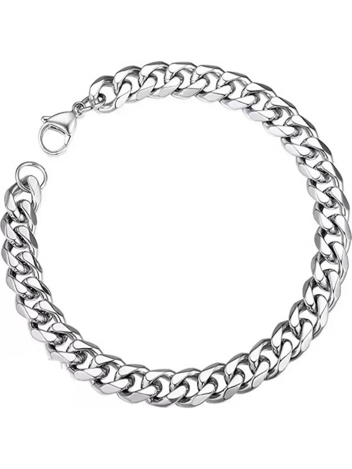 ANVIKA Stainless Steel Silver Bracelet