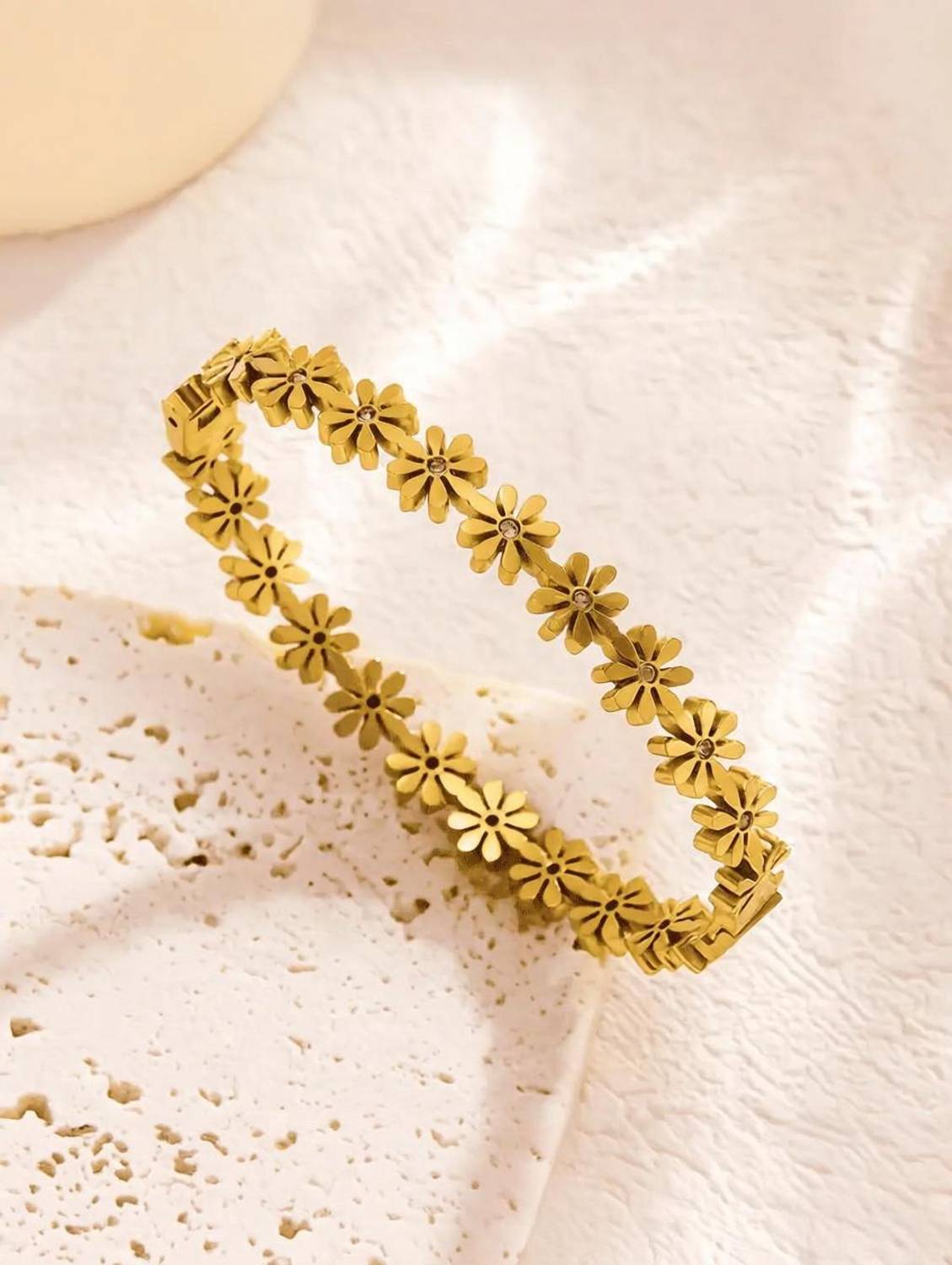 alinora jewels Stainless Steel Gold-plated Bracelet