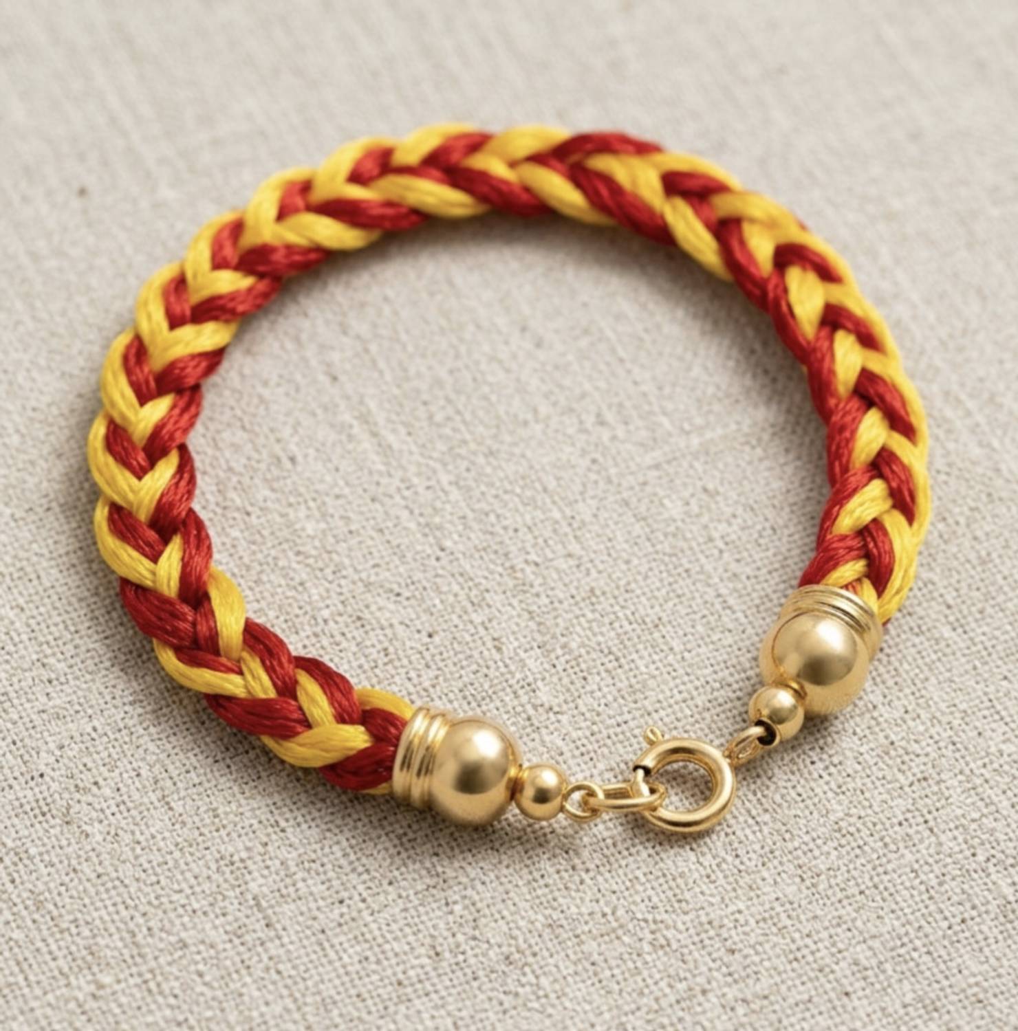 Tulsi Tatva Cloth Charm Bracelet - Image 4