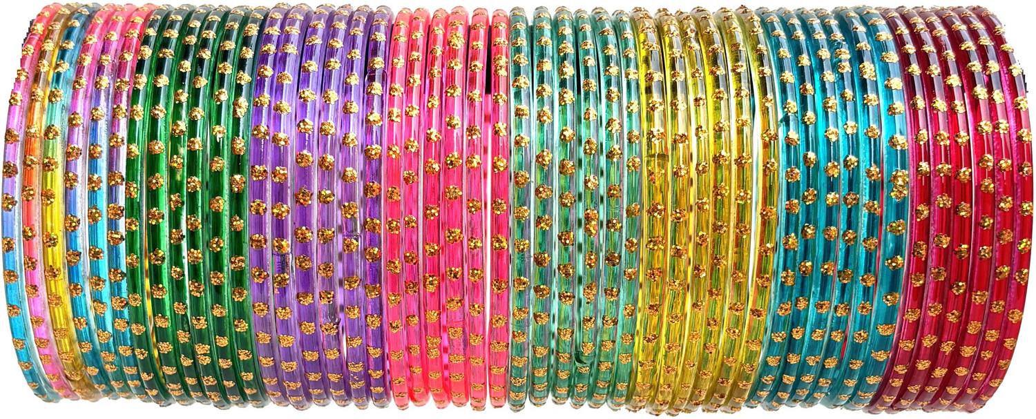 Image of VAKANGAN Glass Bangle Set