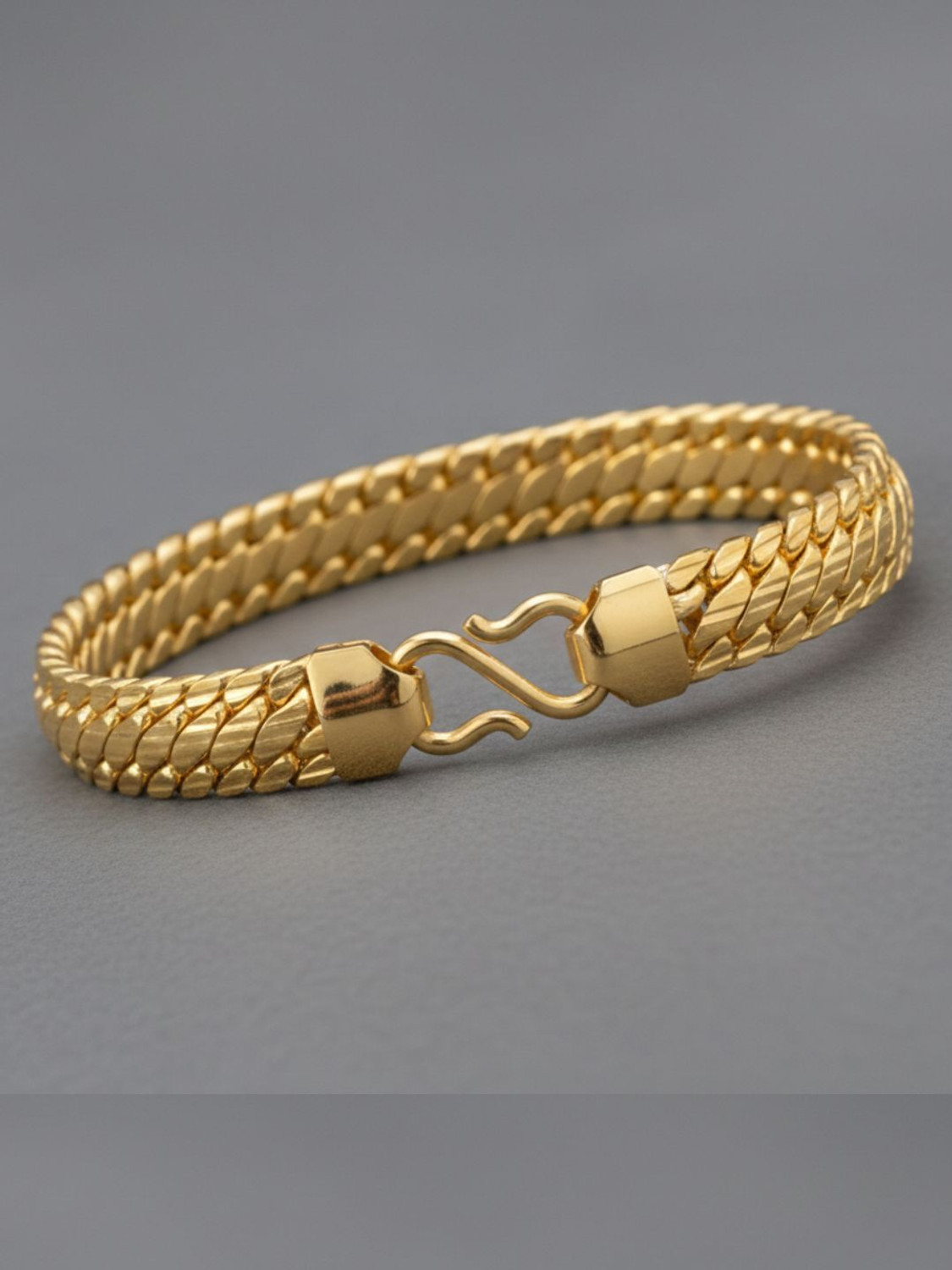 Image of RKB SALES Brass Gold-plated Ring Bracelet