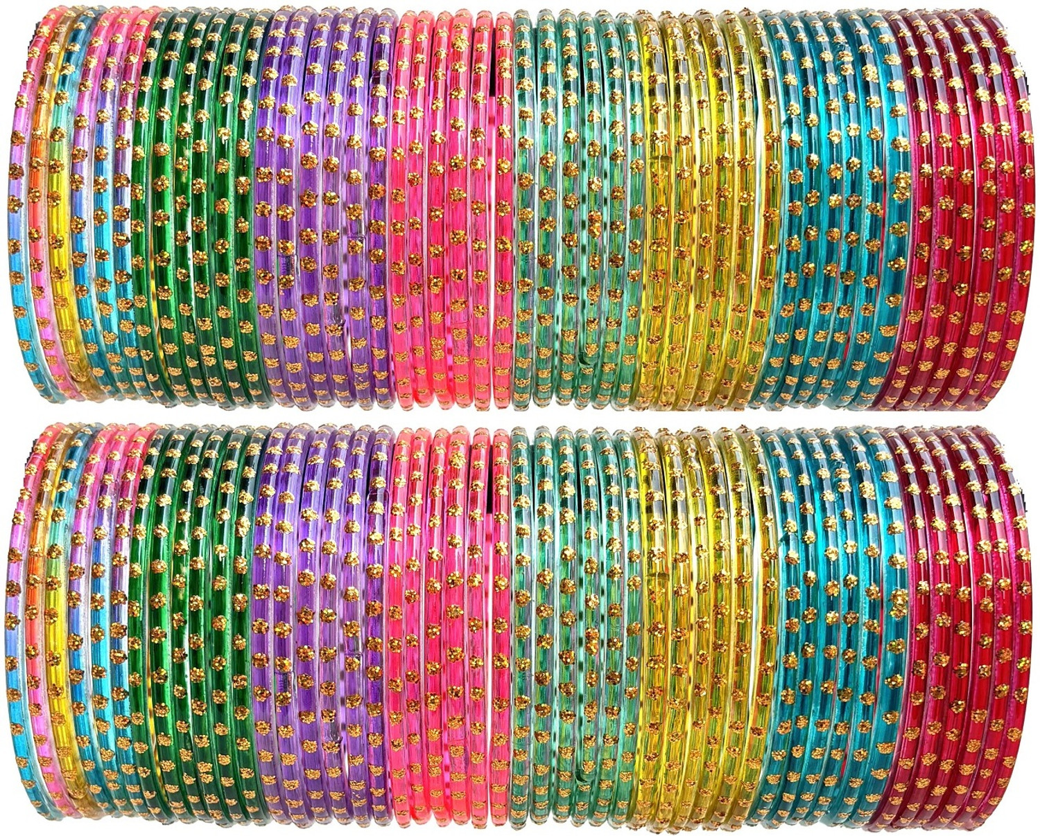 Image of VAKANGAN Glass Bangle Set