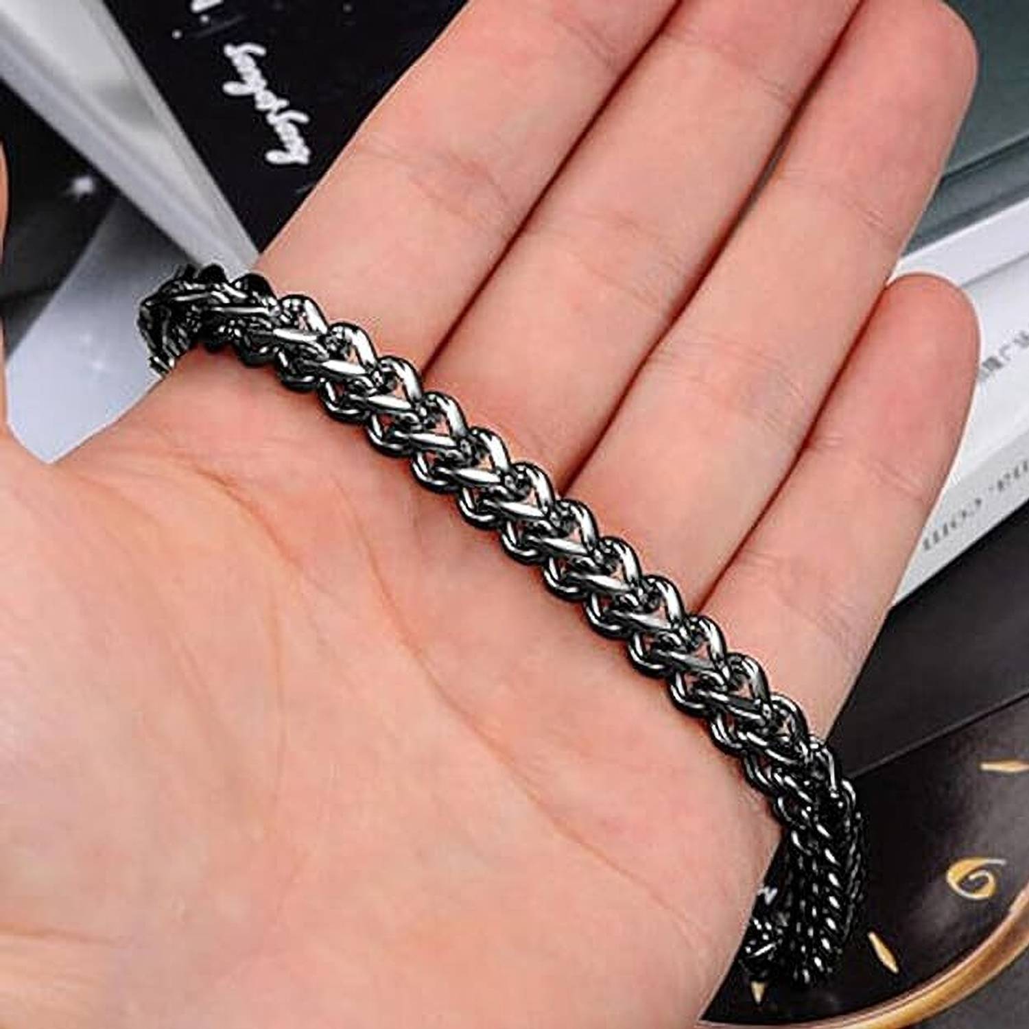 Thrillz Stainless Steel Silver Bracelet - Image 3