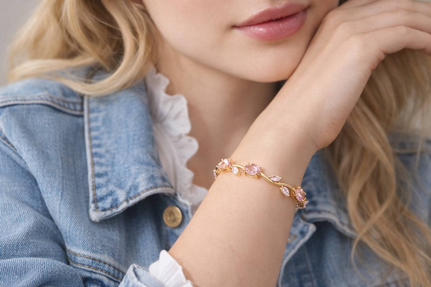 Hkjewels Brass Gold-plated Bracelet - Image 4