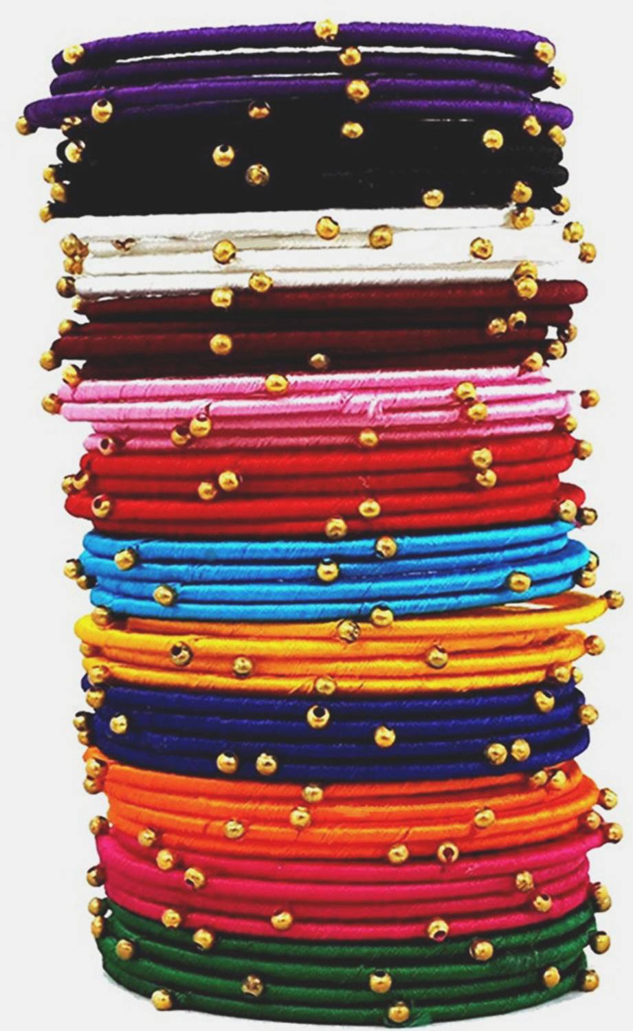 Banglesvilla Dori Beads Bangle Set