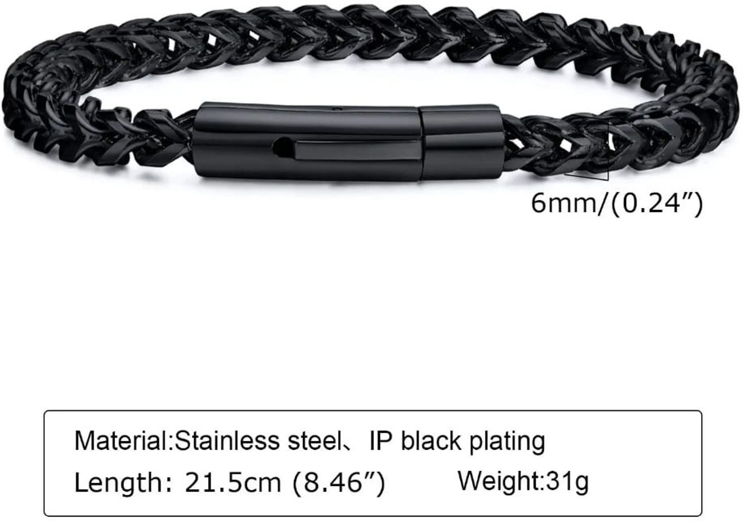 Image of Luxuarylook Stainless Steel Silver, Silver Coated, Platinum, Gold-plated Bracelet